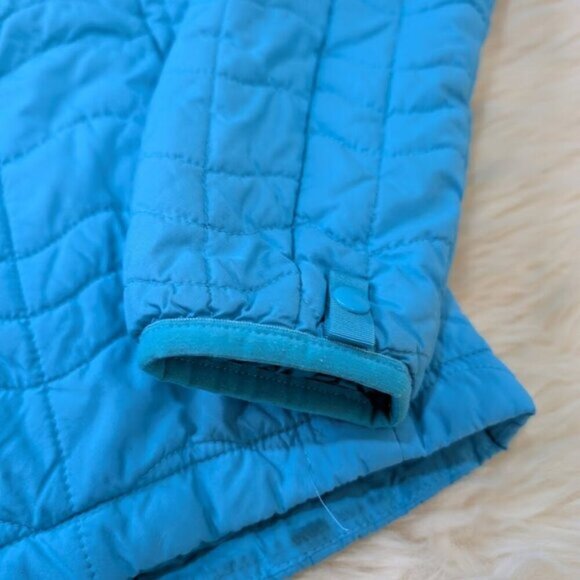 The North Face Blue Quilted Puffer Jacket Women Size Small - Picture 2 of 8